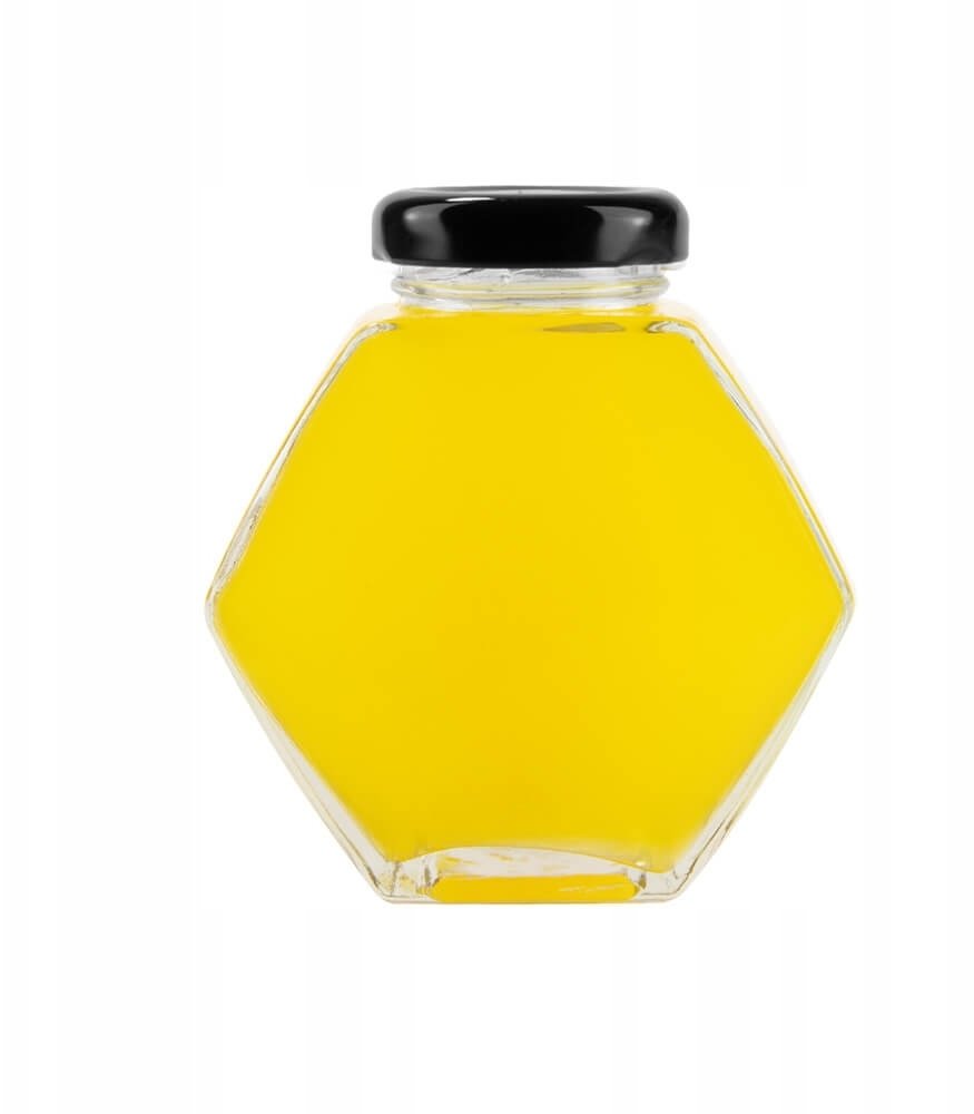 HEKSAGON SŁOIK OZDOBNY 100ML DŻEM MIÓD PRZYPRAWY