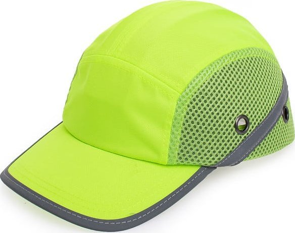 PROCERA Czapka Ochronna Bumpcap Z Siatką Żółta