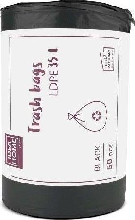 Worki na śmieci 35l czarne 50szt