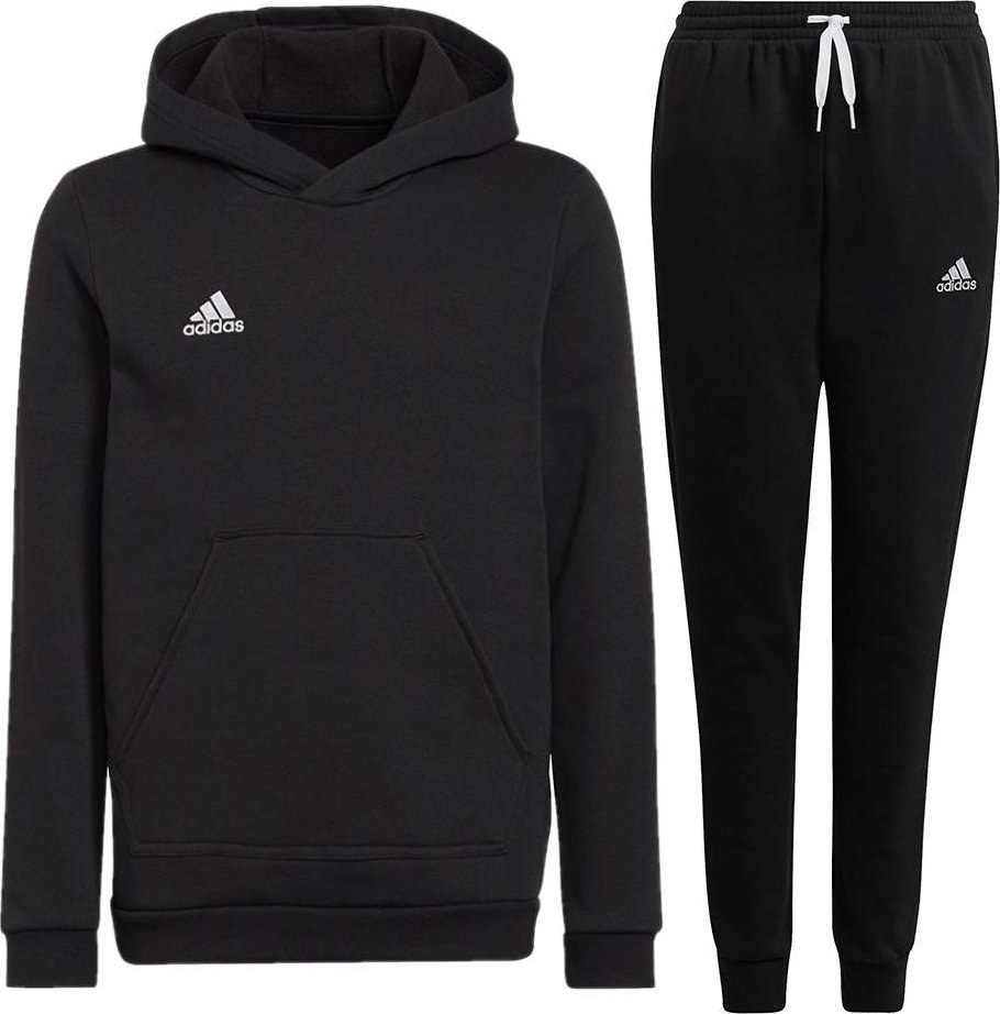 Adidas Dres dziecięcy Adidas Entrada 22 komplet czarny