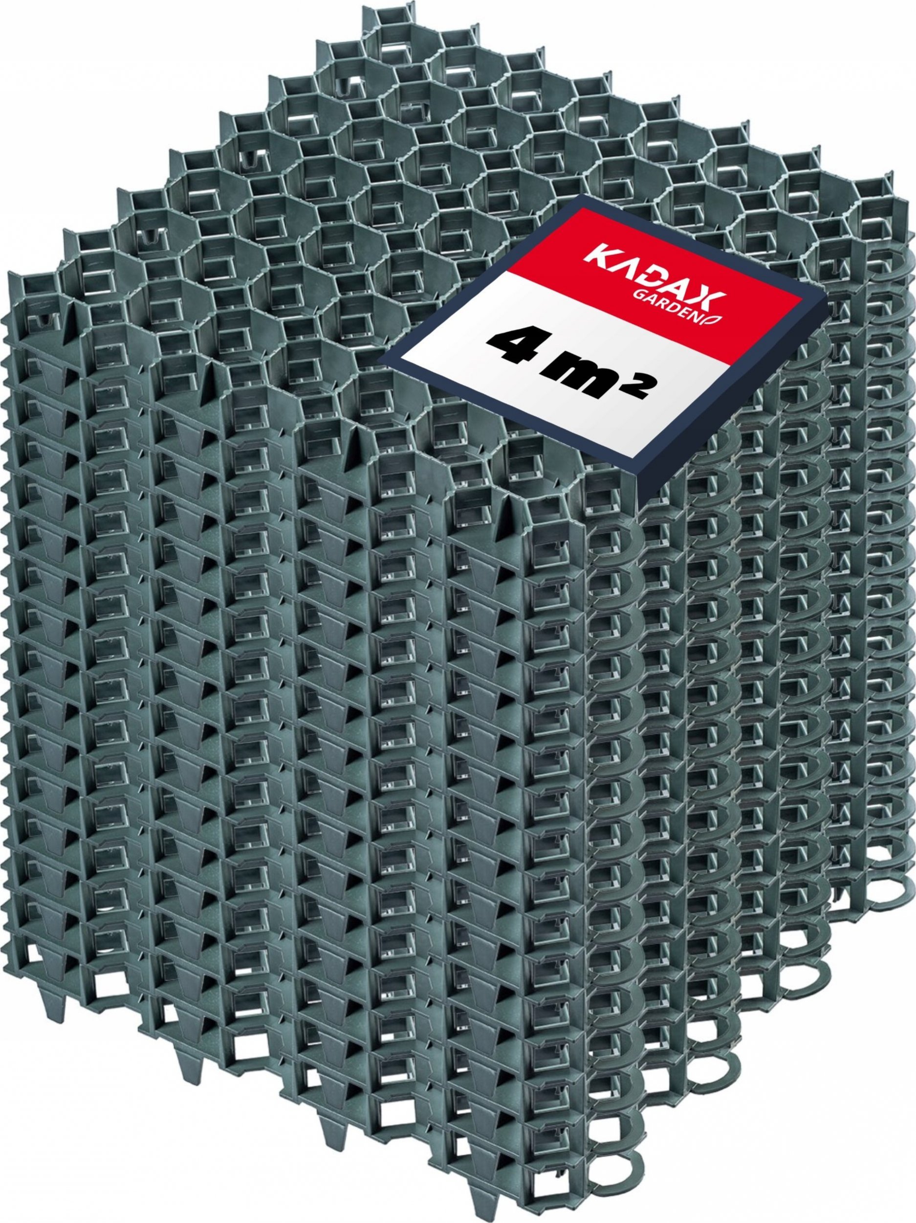 Kadax Kratka Trawnikowa Parkingowa Podjazd 50x50cm 16szt