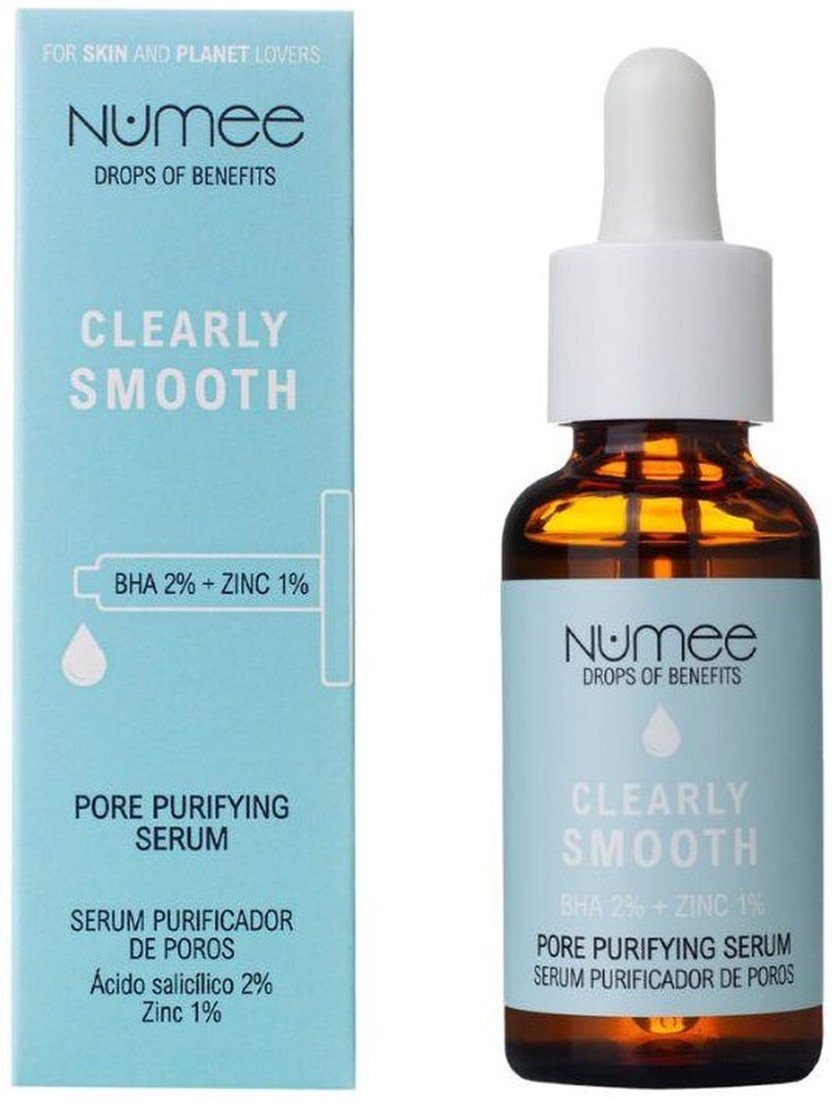 Numee Drops of Benefits Clearly Smooth Serum oczyszczające pory BHA 2% + Cynk 1% 30ml