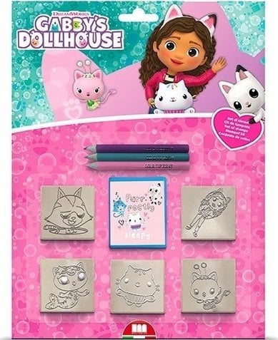 Multiprint MULTIPRINT KOCI DOMEK GABI PIECZĄTKI BLISTER 5 SZT.