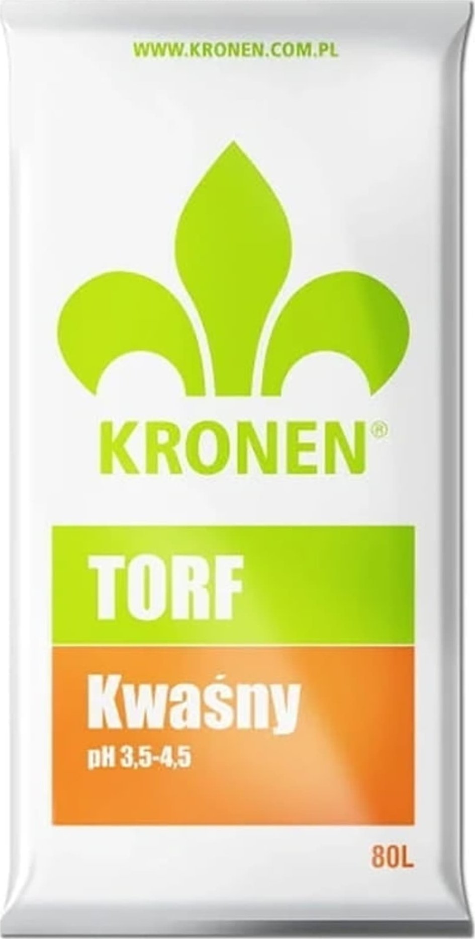 Den Braven Ziemia Torf kwaśny Kronen 80L pH 3,5-4,5
