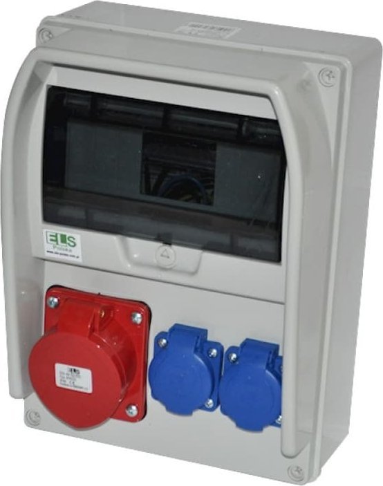 ELS Elektrotechnika Zestaw zasilający PRYMA 9M prosta 16A/5P + 2x230V IP44 E920010520