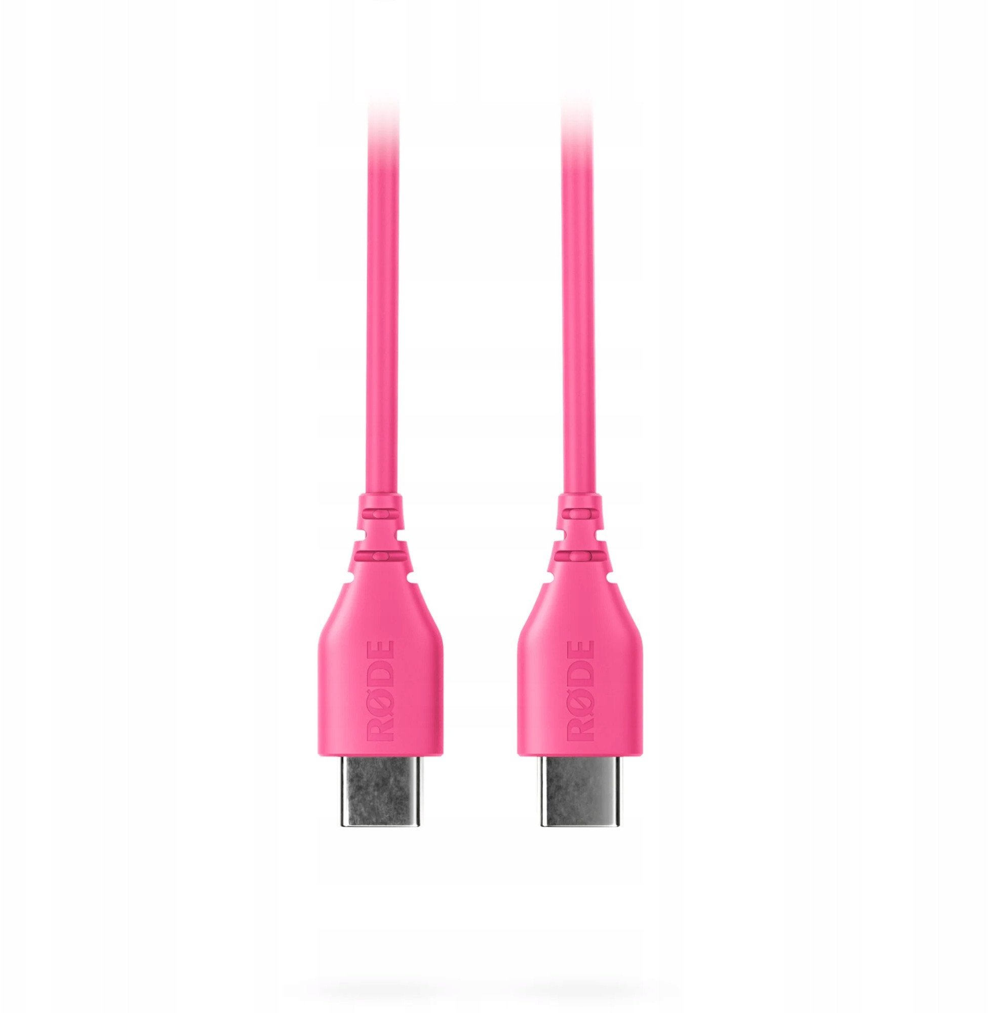 Kabel USB Rode USB-C - USB-C 0.3 m Różowy (85189000)
