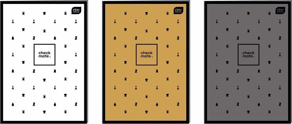 Interdruk Zeszyt A4/60K kratka Soft touch chess (5szt)