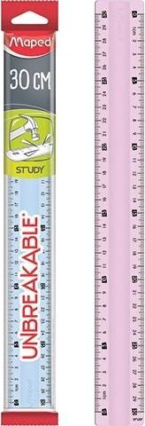 Maped Linijka Study niełamliwa 30cm mix MAPED