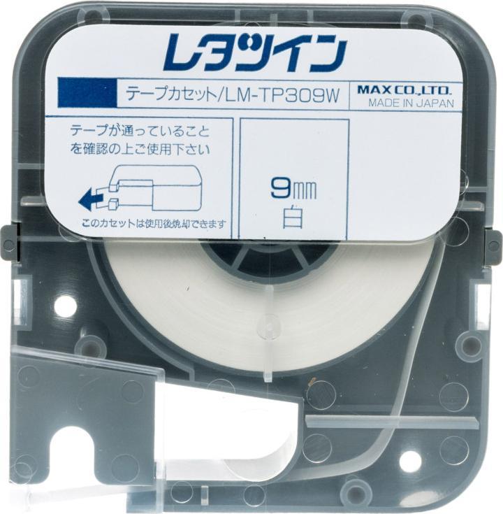 Ergom Taśma samoprzylepna poliestrowa 9mm LM-TP309W biała E04ZP-04020200401 /8m/