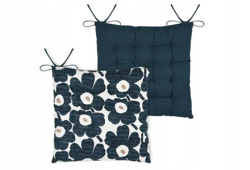 Poduszka wiązana na krzesło, EUGENIE, 38 x 38 cm