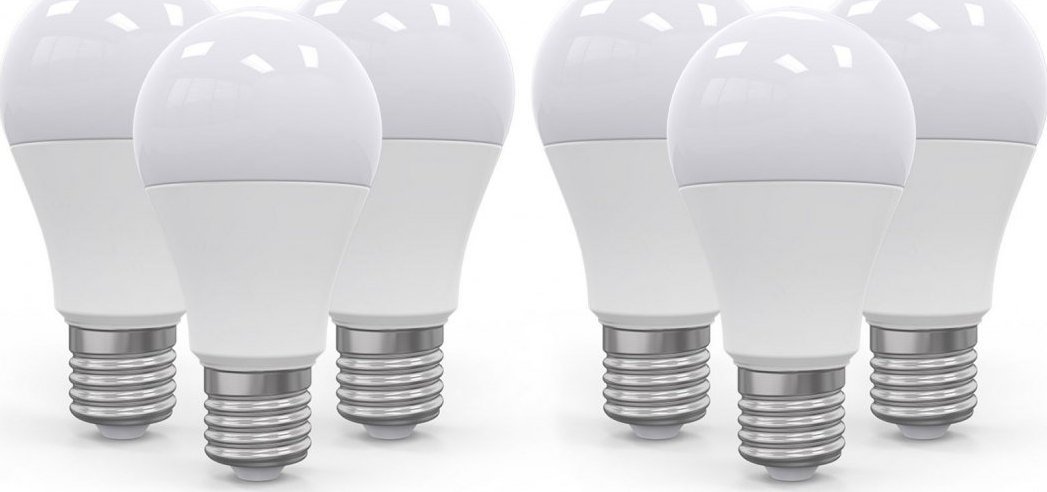 Omega OMEGA LED BULB ŻARÓWKA LED ECO 2800K E27 10W 6 PACK 220-240V [45704]