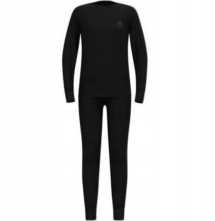Zestaw bielizny dziecięcej Odlo Set long MERINO 200 KIDS roz. 128cm Czarny