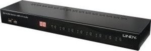 Przełącznik Lindy KVM Switch Pro USB Audio DVI-I 8 Port 19" USB 2 DVI Audio - 39317
