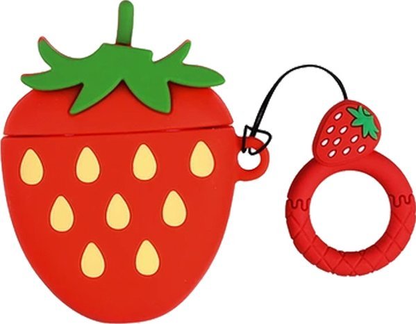 GEL ETUI DO AIRPODS 1 2 POKROWIEC CASE NA SŁUCHAWKI FUTERAŁ COVER 1/2 TRUSKAWKA