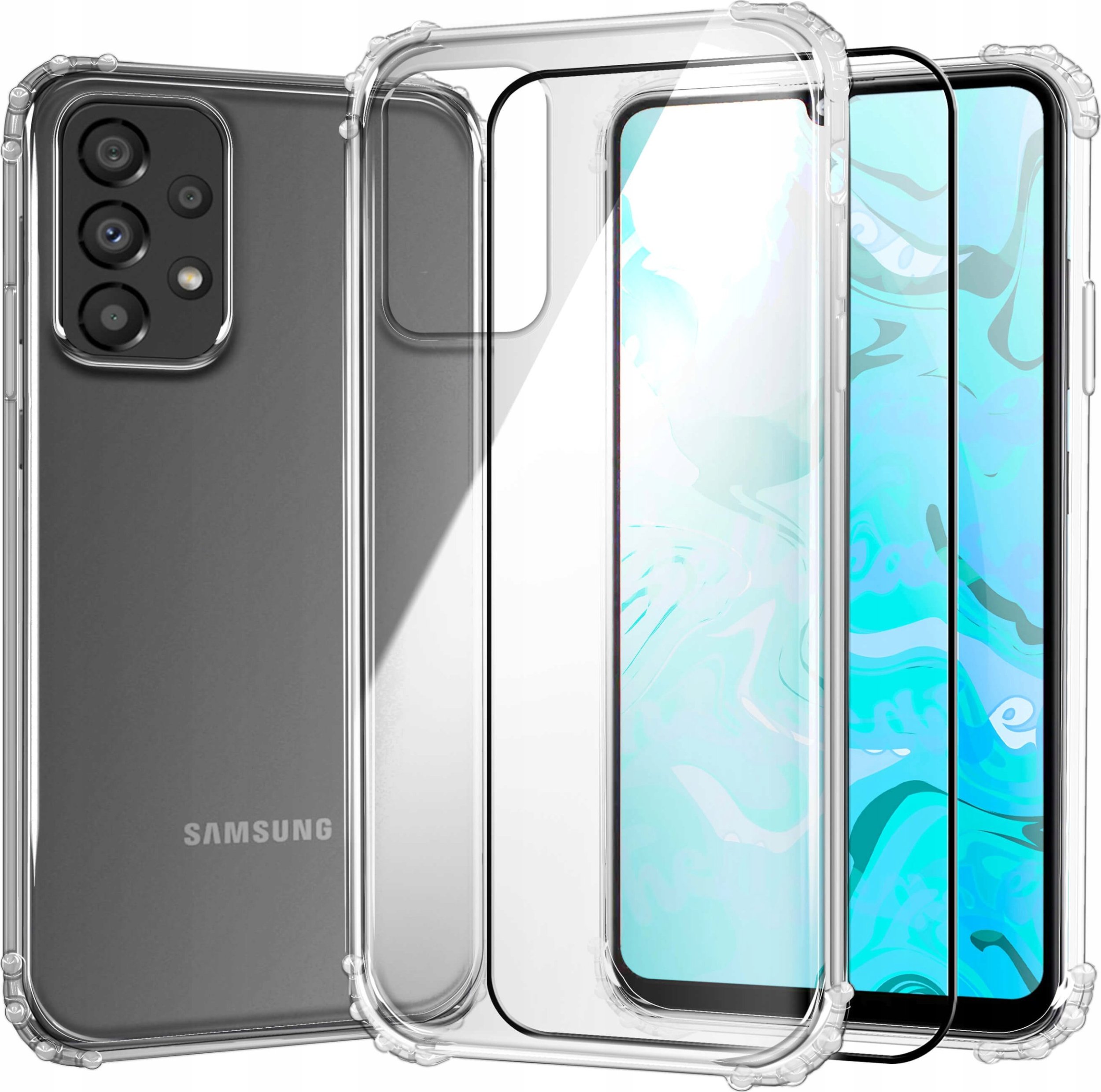 Hello Case ETUI PANCERNE DO SAMSUNG GALAXY A33 5G | CASE SILIKON GUMOWE SLIM SZKŁO