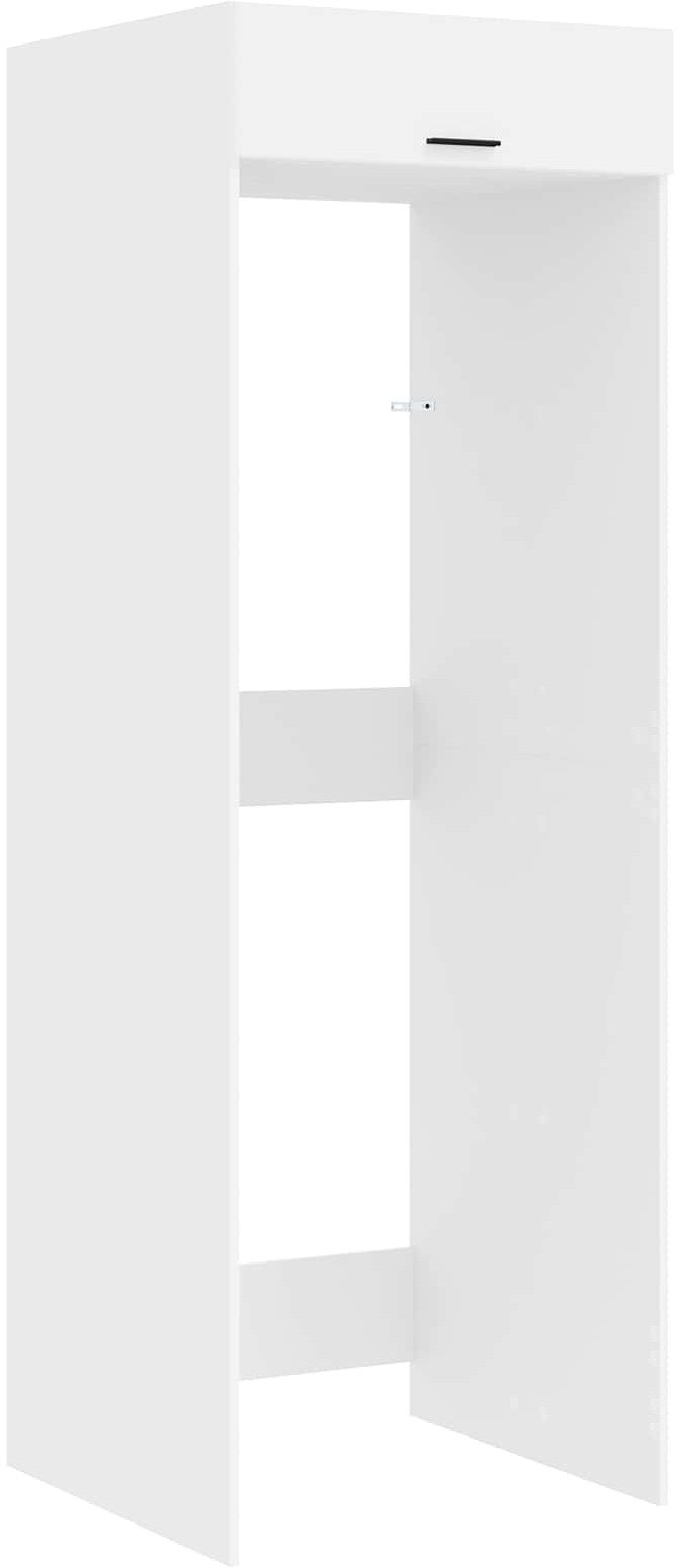 vidaXL Szafka na pralkę z drzwiami 2 pcs Biały 67,5 x 68 x 200 cm