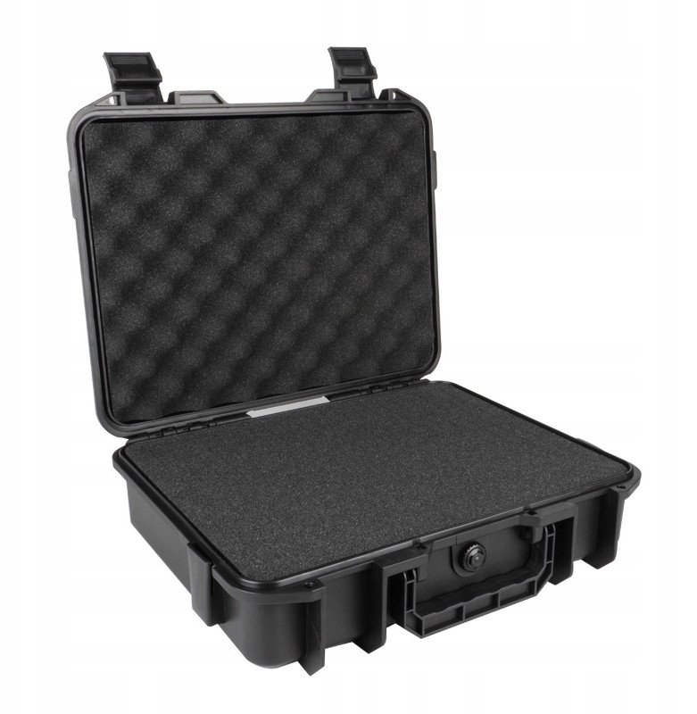 Walizka TRANSPORTOWA Wodoszczelna z GĄBKĄ HERMETYCZNA Narzędzia Broń roz. S