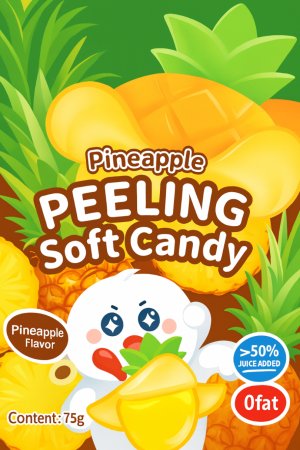 Cokoc Pineapple Peeling Soft Candy