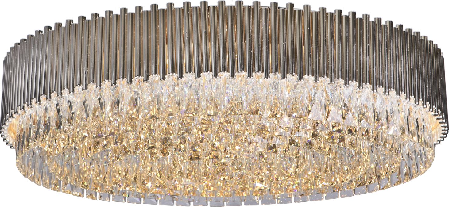 Lampa sufitowa Witek Home Plafon kryształowy Gold Stic 60181/32