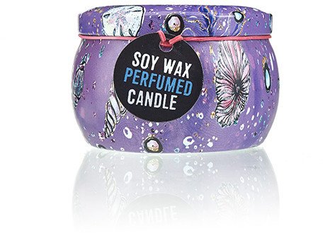 Świeczka sojowa w puszce - Sea life