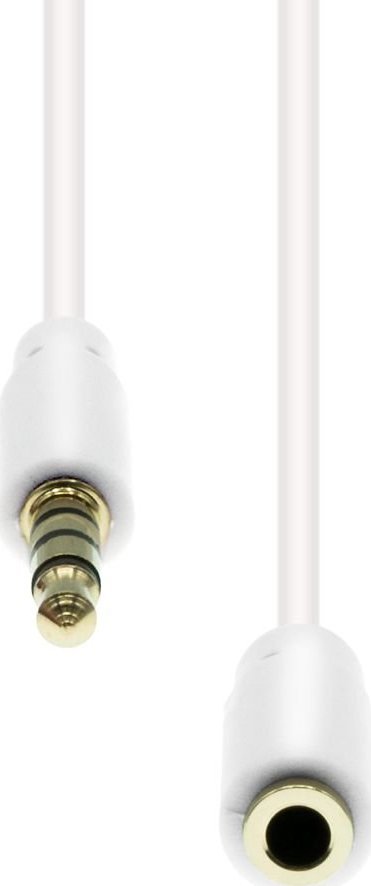 Kabel ProXtend Mini-Jack 4-Pin Slim Extension Cable White 5M