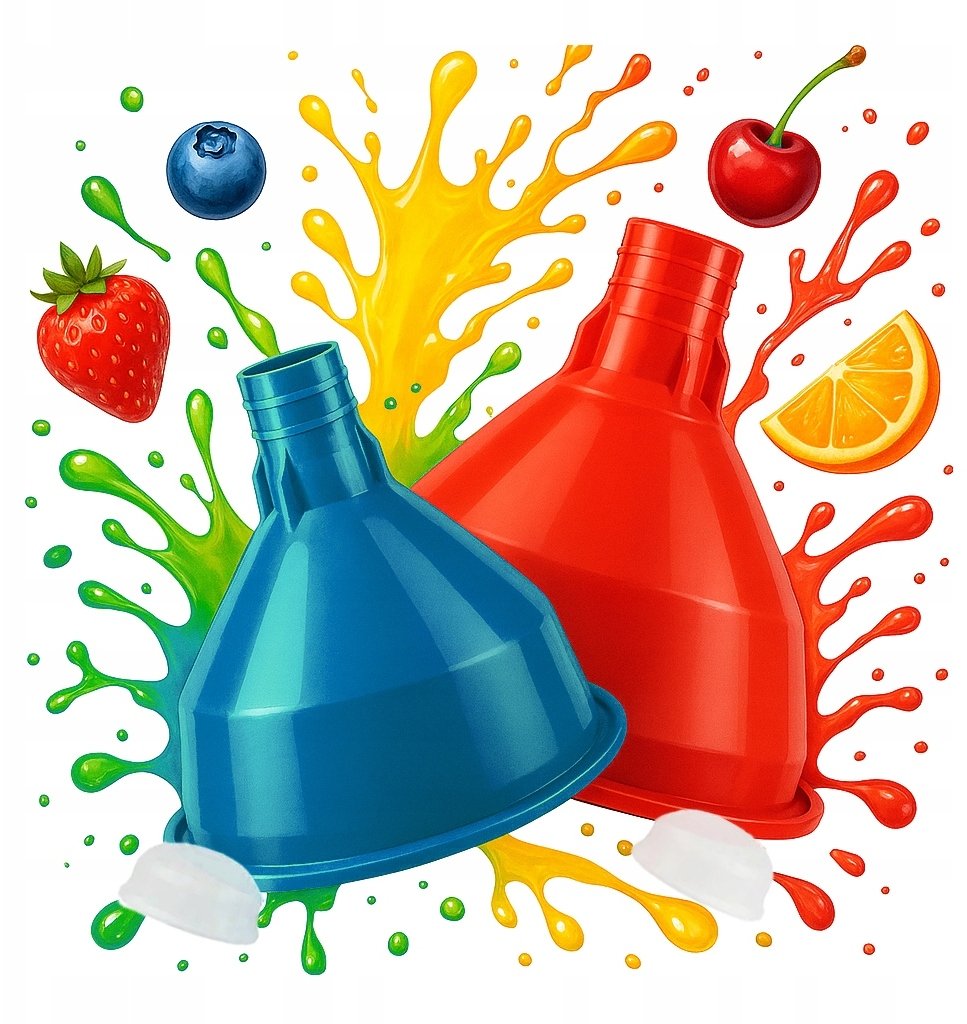 Lejek z Sitkiem do Balonów Dymionów Gąsiorów Wina Nalewek Alkoholu soku