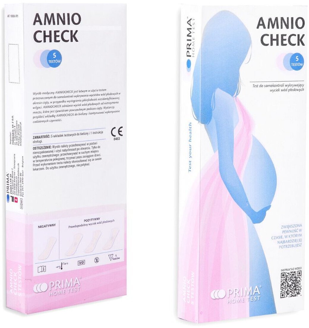 FARMABOL_Amniocheck test wykrywający wyciek wód płodowych 5szt