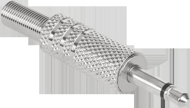 Cabletech Wtyk Jack 3.5 mono metalowy Cabletech