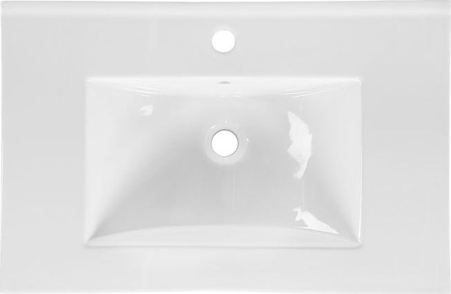 Umywalka Elior Rutica wpuszczana w blat 60cm biała