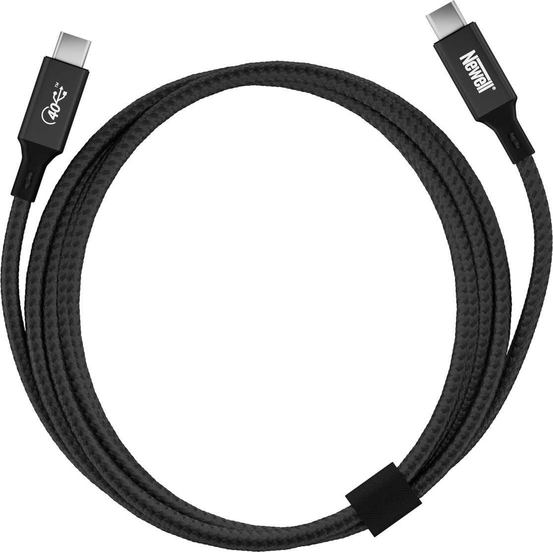Kabel USB Newell USB-C - USB-C 1 m Grafitowy (NL3587)