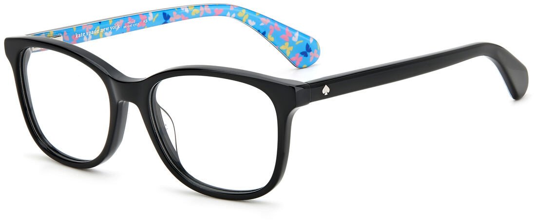 Ramki do okularów Kate Spade TALYNN-807E715 Czarny 47 mm