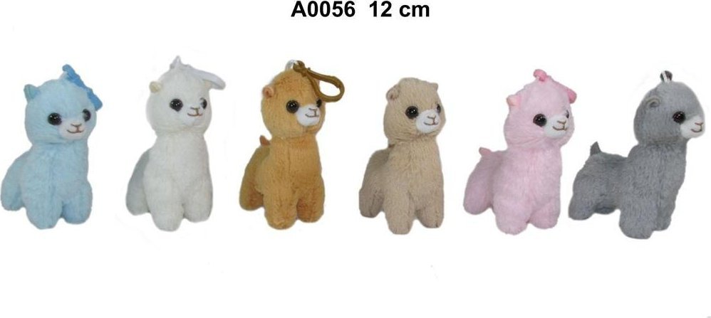Brelok alpaka 12cm MIX