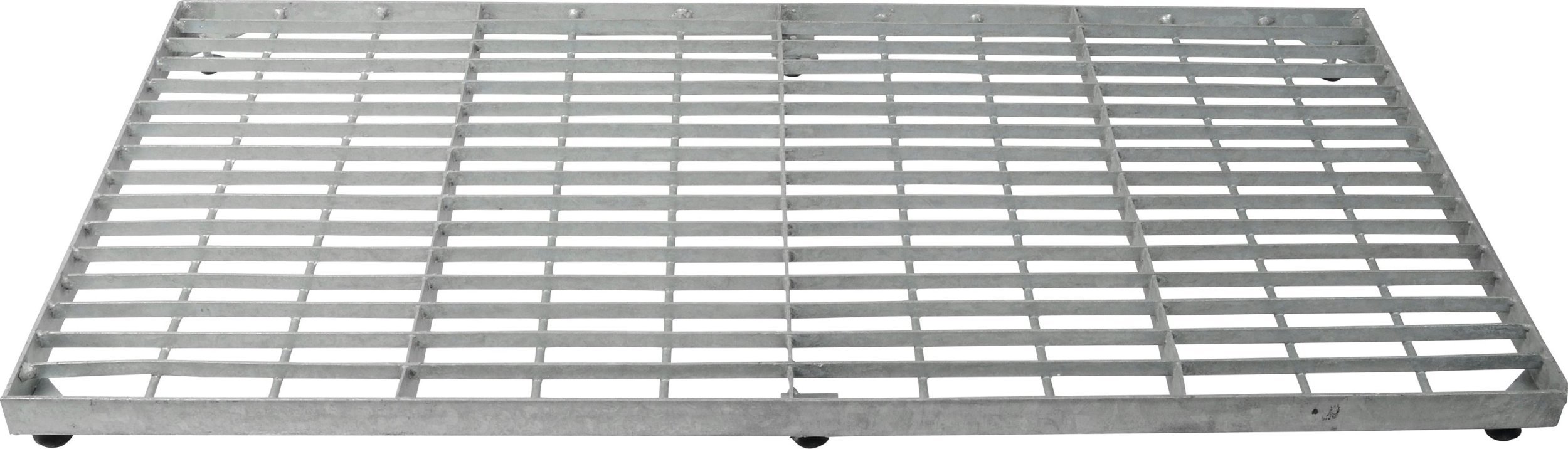 Home It Home>it® firkantet trinrist med 6 stillesko 40x80 cm galvaniseret