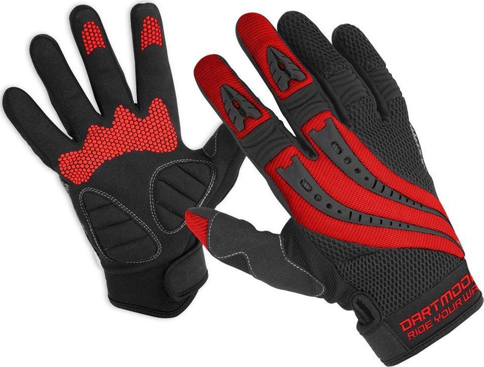 Dartmoor Rękawiczki Dartmoor Snake czerwono-czarne, XL