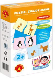Alexander Puzzle Znajdź Mamę -Zabawa i Nauka (1833)