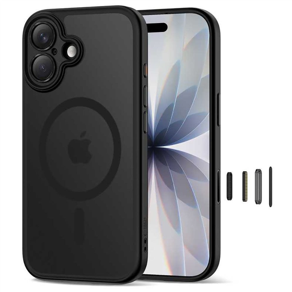 Etui Tech-Protect Magpeak MagSafe CC do Apple iPhone 17 Matte Black