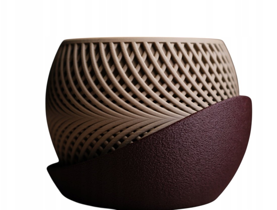 Doniczka Geometryczna Drift nowoczesny design dla Twoich roślin