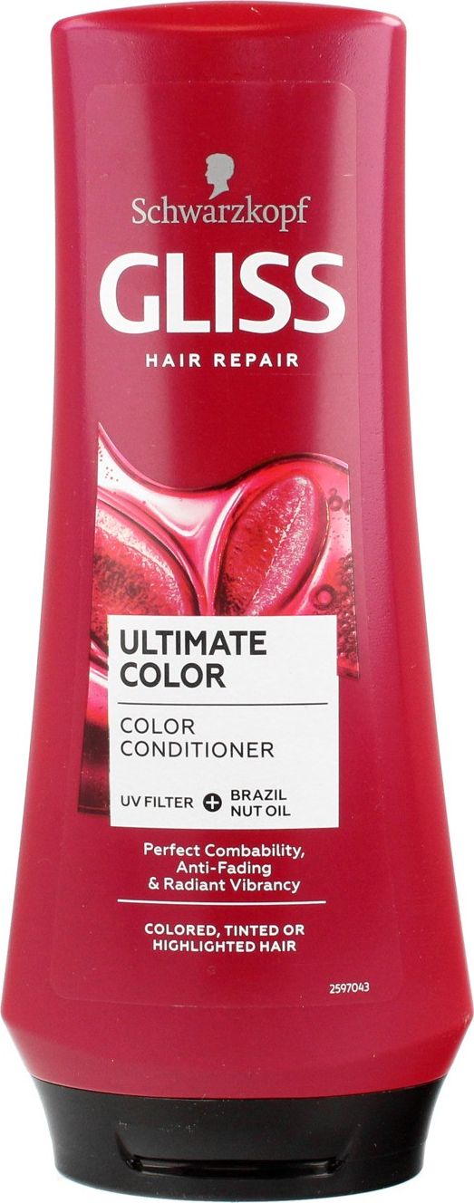 Gliss Kur Ultimate Color Conditioner Odżywka Do Włosów Farbowanych Tonowanych i Rozjaśnianych 200 ml
