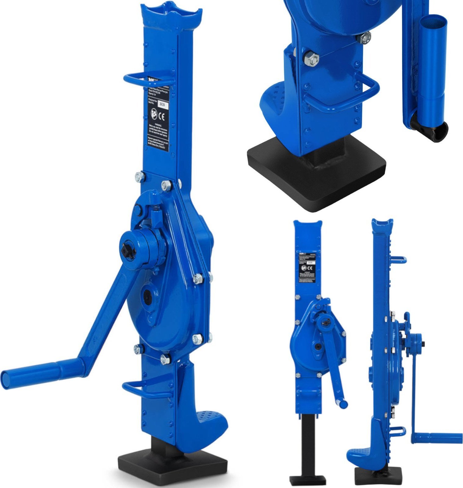 MSW Podnośnik korbowy kolejowy mechaniczny do 895 mm 1.5 t Podnośnik korbowy kolejowy mechaniczny do 895 mm 1.5 t