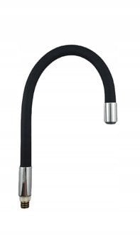 835-660-00 / KFA / AKCESORIA / WYLOT(WYLEWKA) ELASTYCZNY DO BATERII KUCHENNEJ RUMBA, CZARNY /