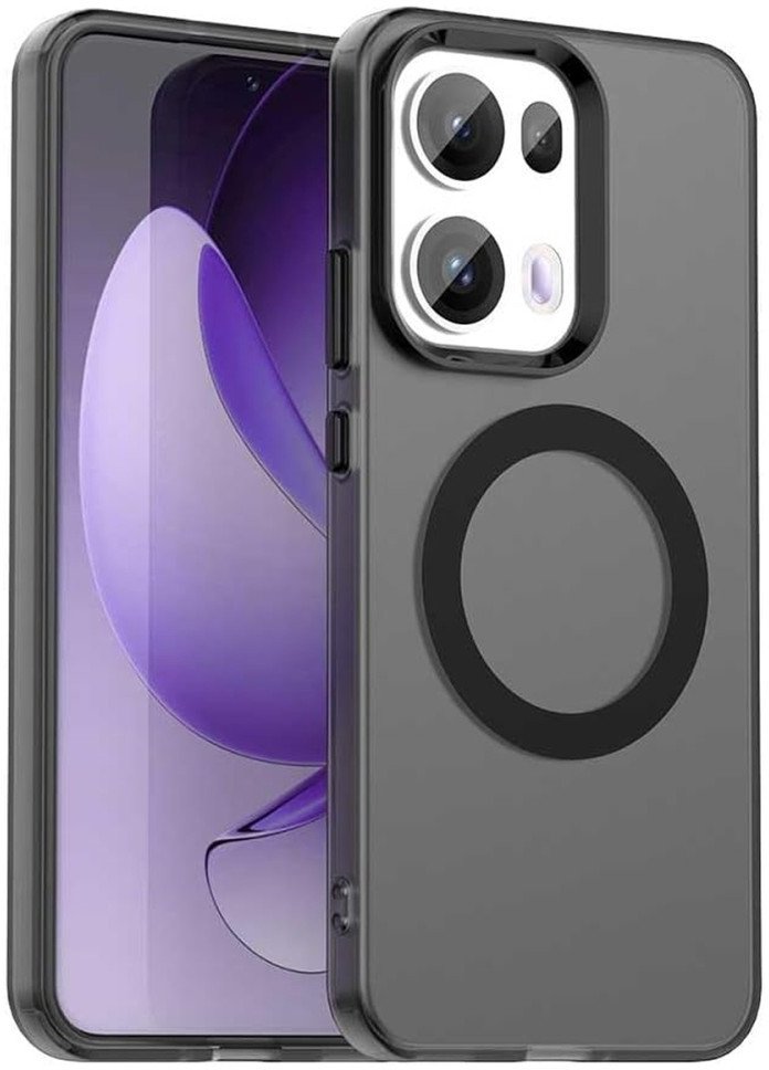 Etui Supero Candy Case Magsafe do OPPO Reno 13 Pro 5G, czarne