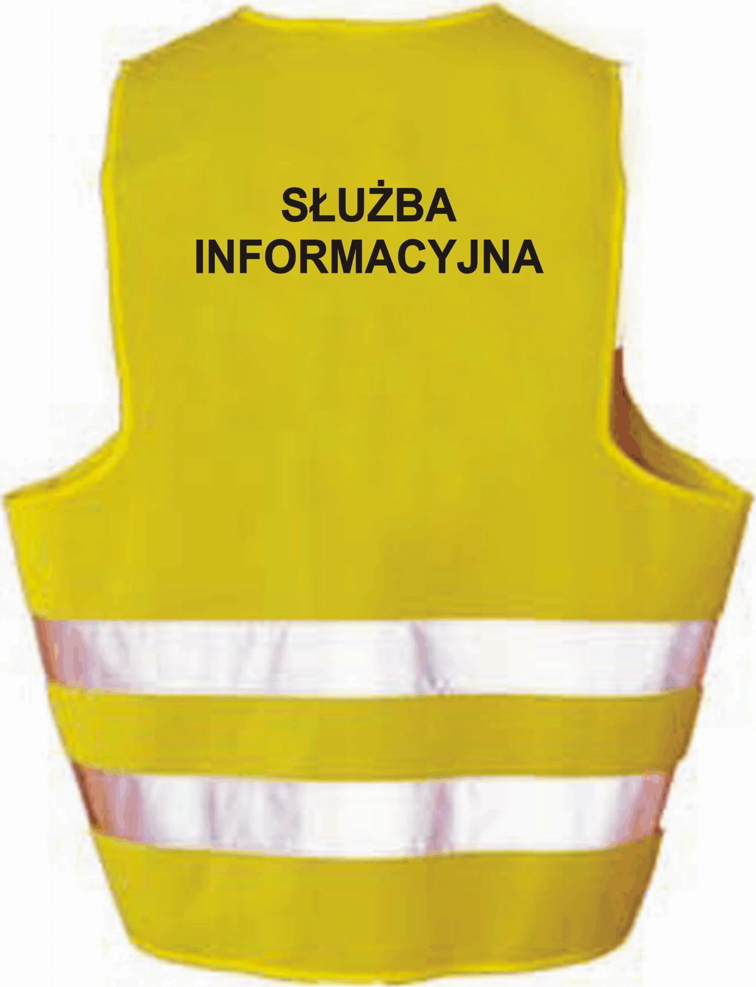 libres Kamizelka Odblaskowa Imprezowa Służba Informacyjna