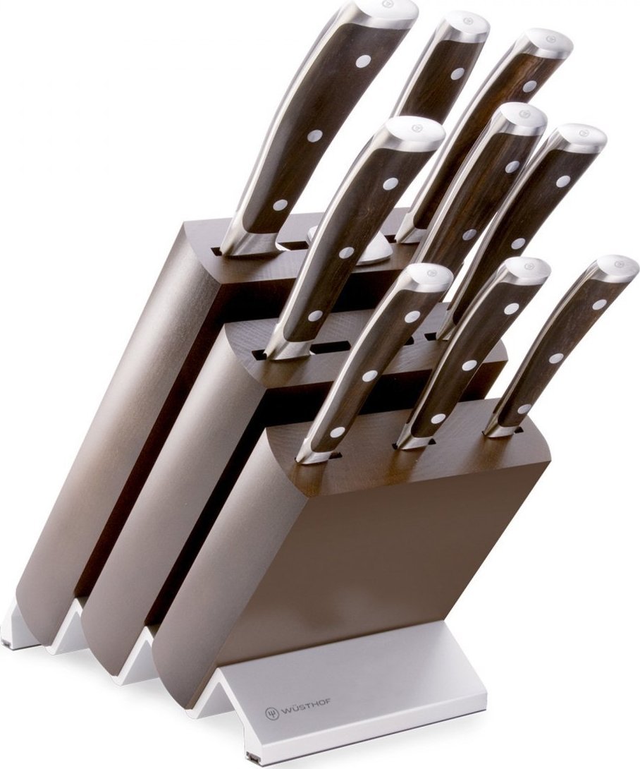 Wusthof IKON Blok z 9-oma nożami WSTHOF