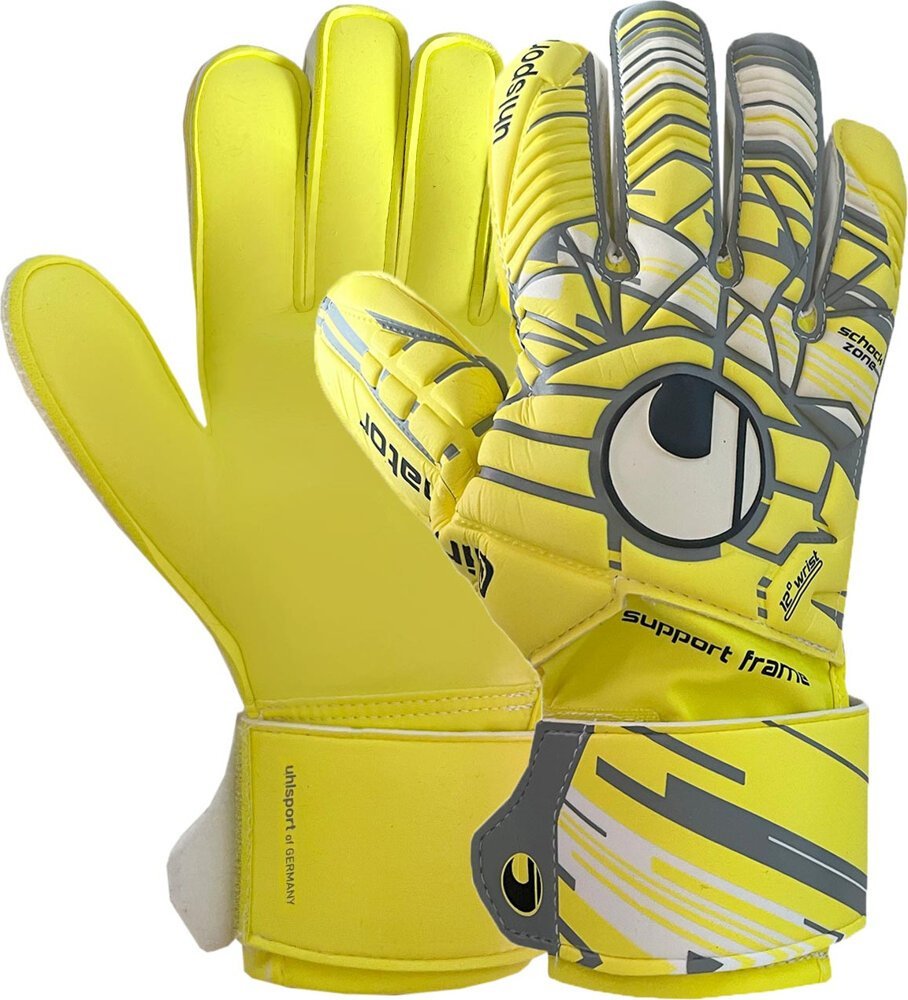 Uhlsport Rękawice bramkarskie Uhlsport Unlimited Soft SF żółte 101102401 8