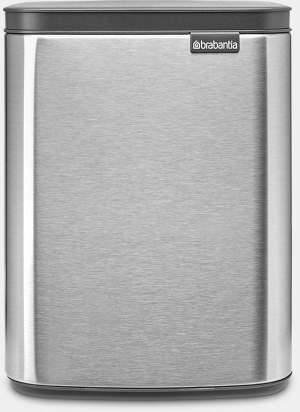 Brabantia BO Mülleimer 7 Liter Matt Steel Fingerprint Proof
