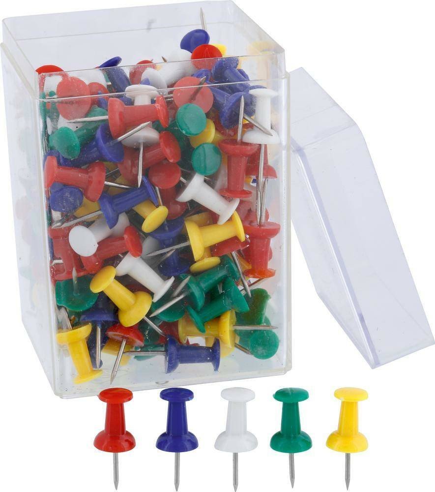 Magnetoplan Pinezki, posortowane, j.op. 200 szt.