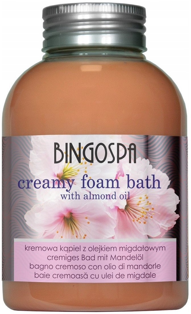 BINGOSPA Kremowa kąpiel z olejkiem migdałowym 500ml