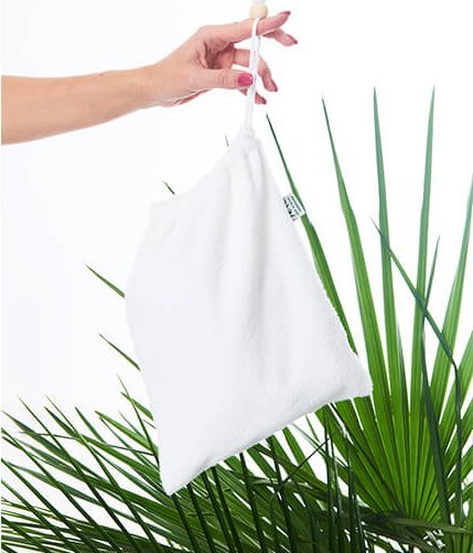 Woreczek na strój FROTTE OEKO-TEX Standard YEYE Made in Nature Biały