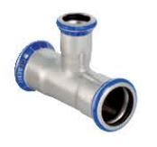 Geberit Trójnik Mapress Edelstahl redukcyjne 28 x 15 x 28mm (31209)