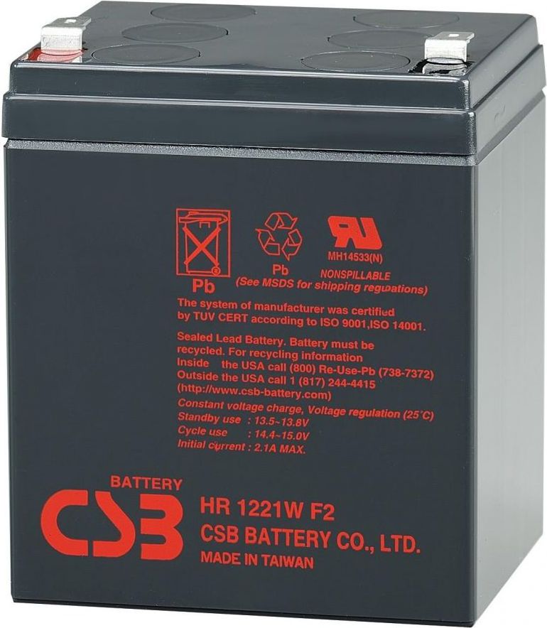 CSB Akumulator 12V/5Ah (BAT-CSB-12V-5Ah)